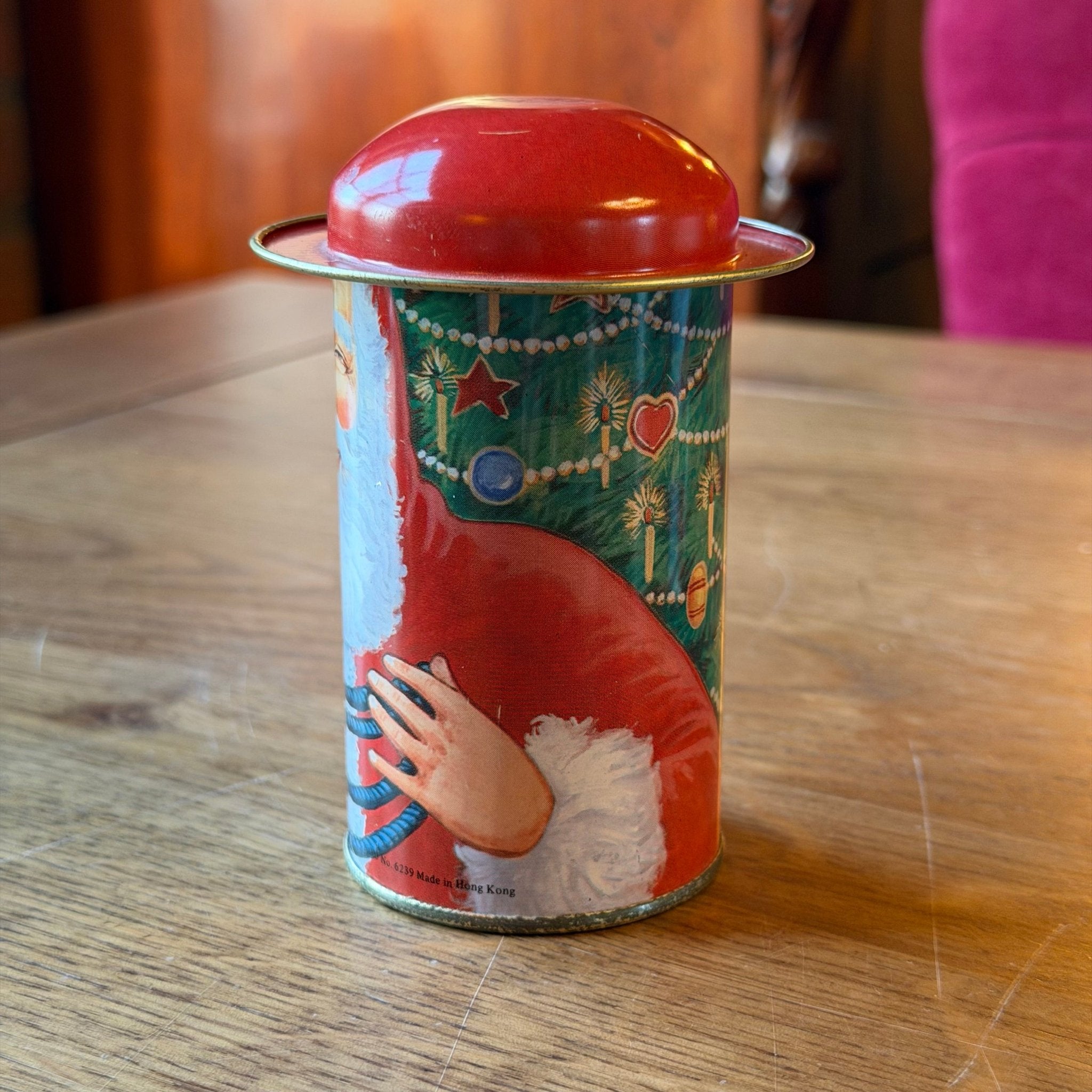 Vintage Santa Claus Blikken Set van 3 – B. Shackman & Co. (1986) - The Collectionist