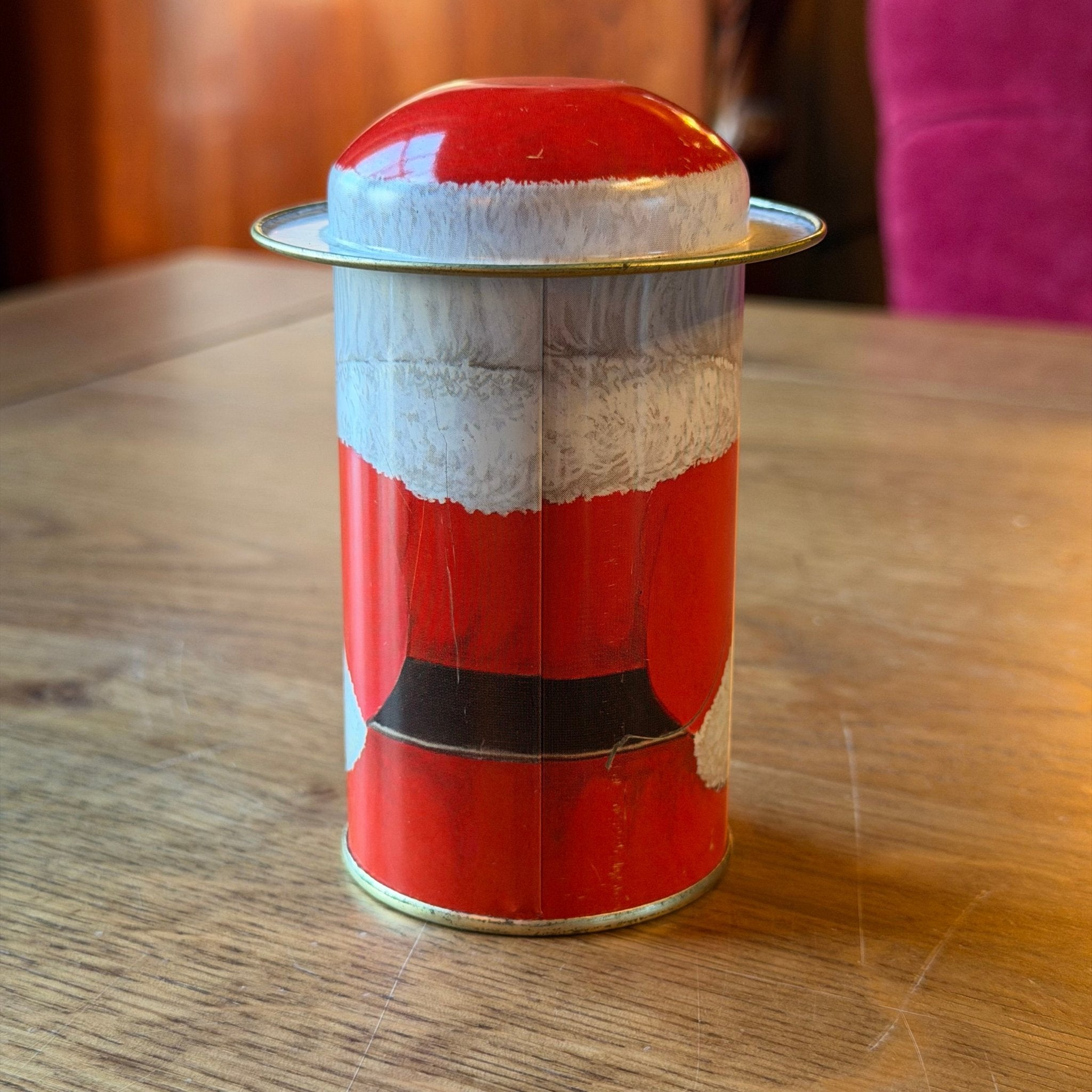 Vintage Santa Claus Blikken Set van 3 – B. Shackman & Co. (1986) - The Collectionist