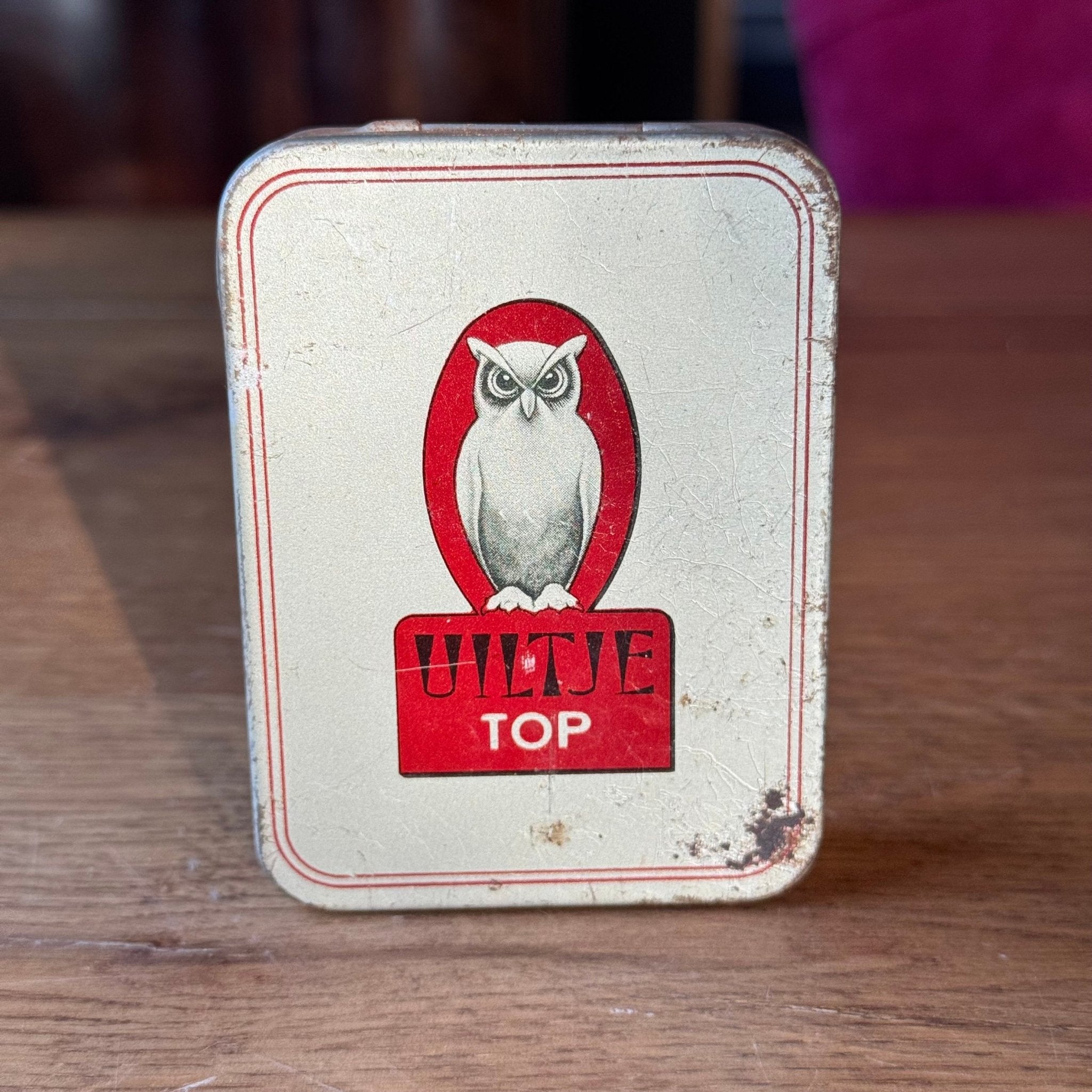 Vintage Uiltje Top Blikje – Sigarenblik – Nederland - The Collectionist
