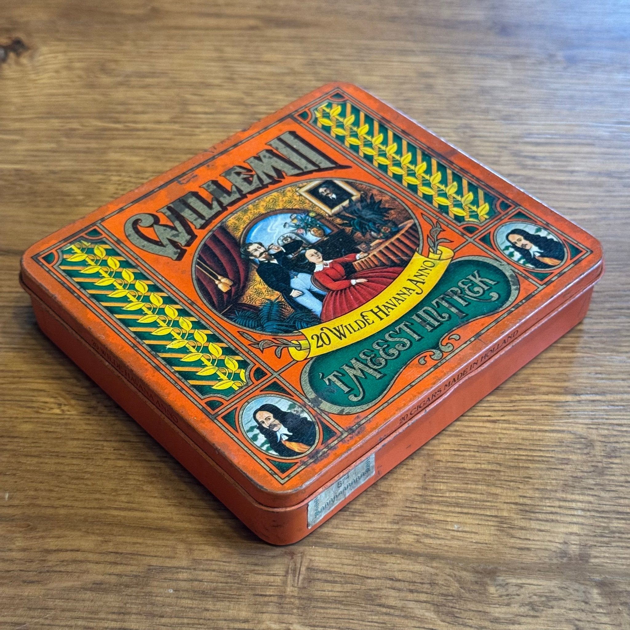 Willem II Sigarenblik - The Collectionist