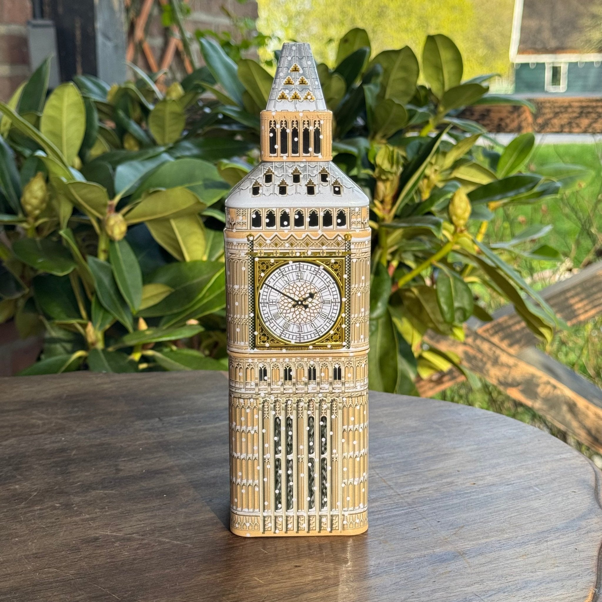 Winter Big Ben Tin Theeblik - The Collectionist