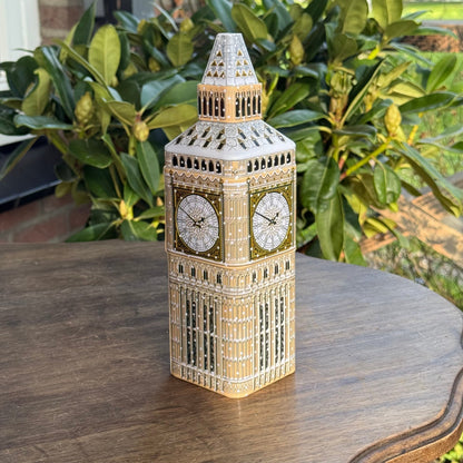 Winter Big Ben Tin Theeblik - The Collectionist