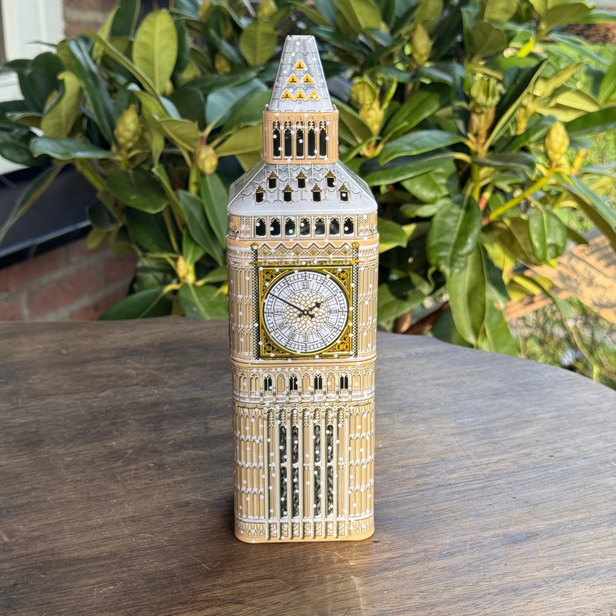 Winter Big Ben Tin Theeblik - The Collectionist