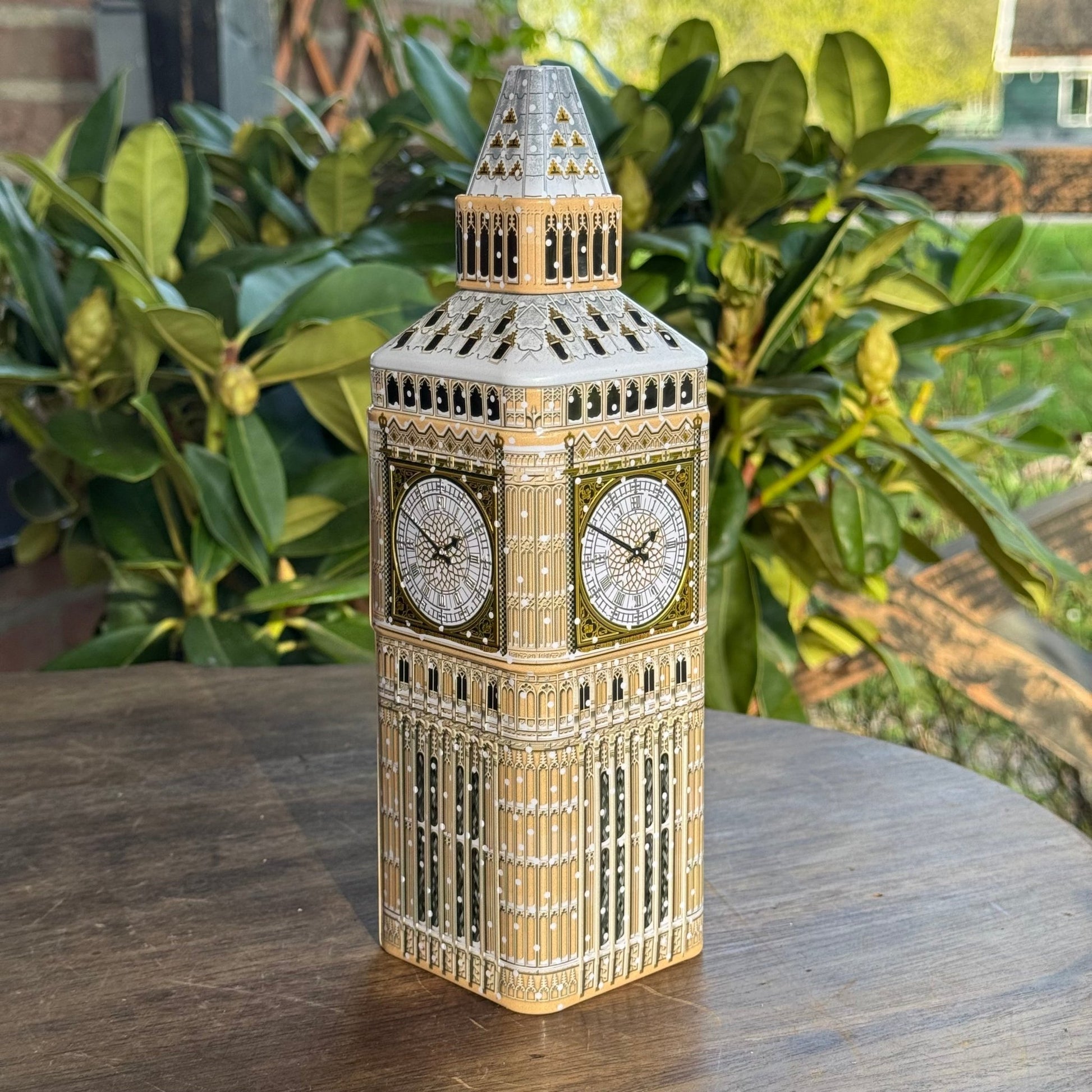 Winter Big Ben Tin Theeblik - The Collectionist