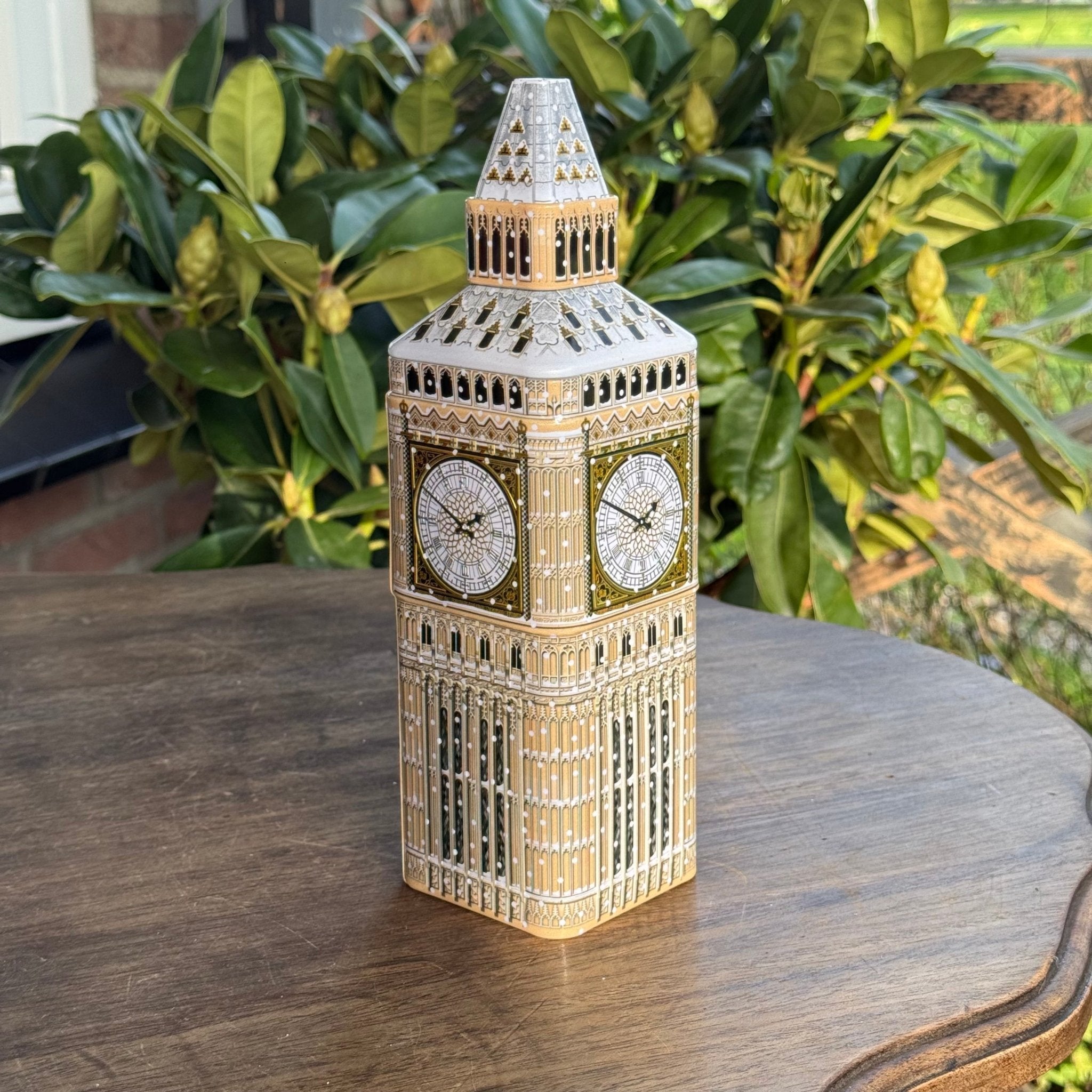 Winter Big Ben Tin Theeblik - The Collectionist