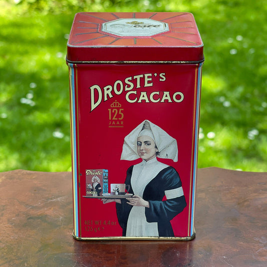 125 jaar Droste Cacao blik - Bamestra Curiosa