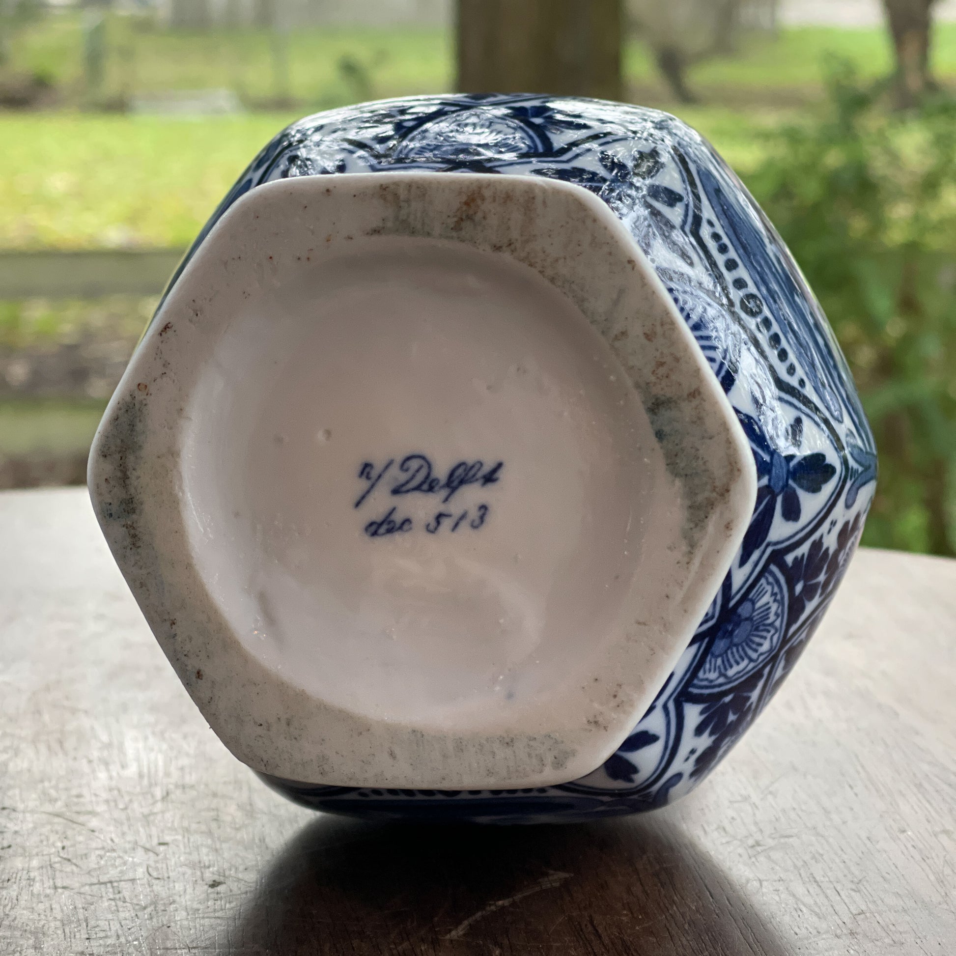 Twee Delfts Blauwe Knobbelvazen (1900) - Bamestra Curiosa