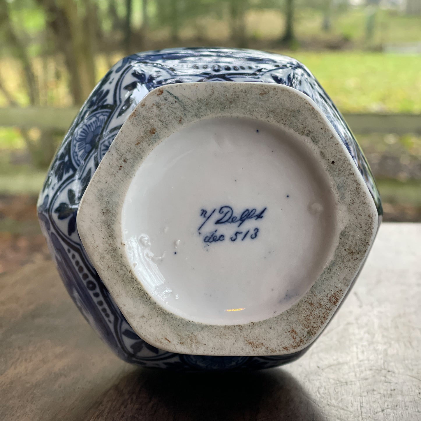 Twee Delfts Blauwe Knobbelvazen (1900) - Bamestra Curiosa