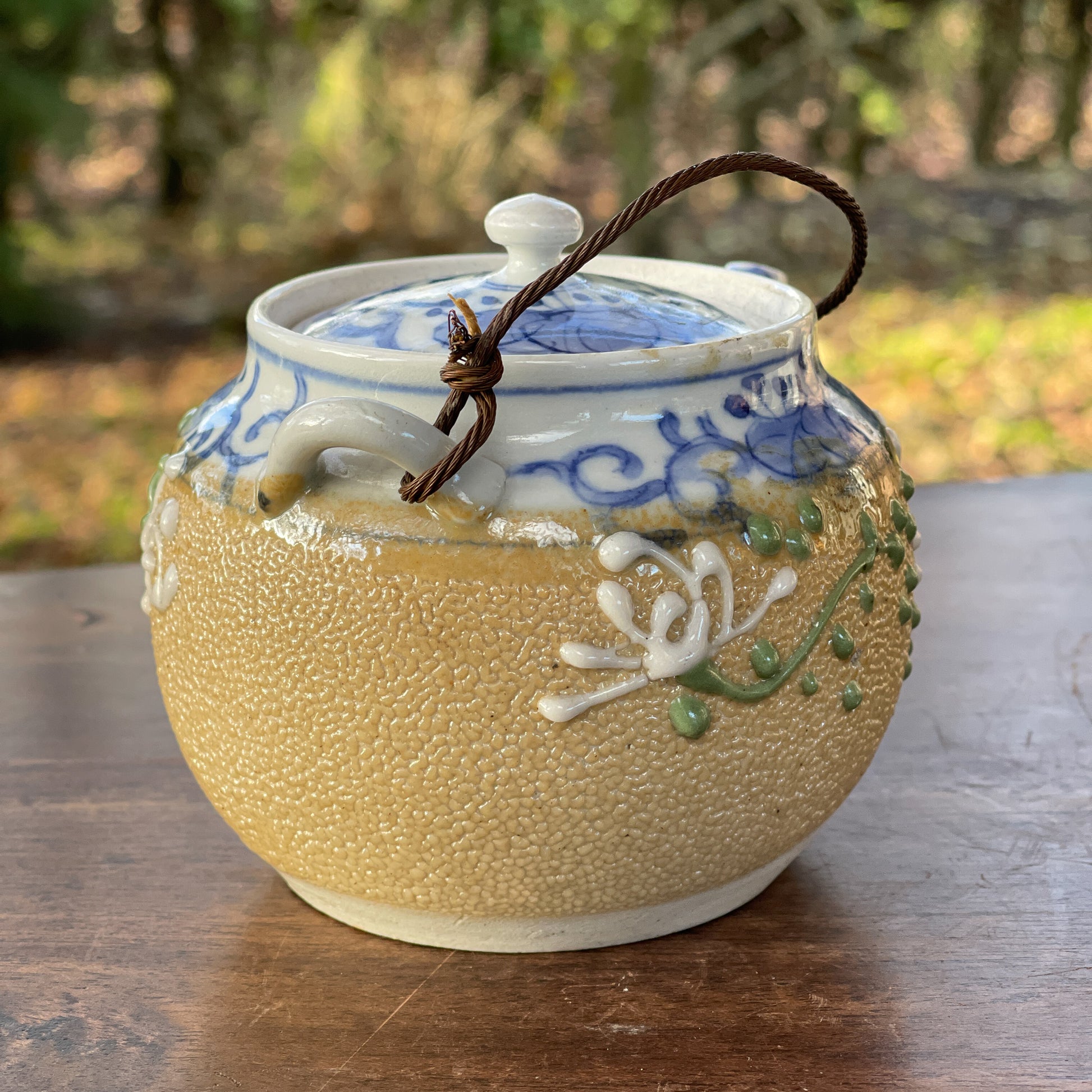 Antiek Japans trekpotje (1850-1926) - Bamestra Curiosa