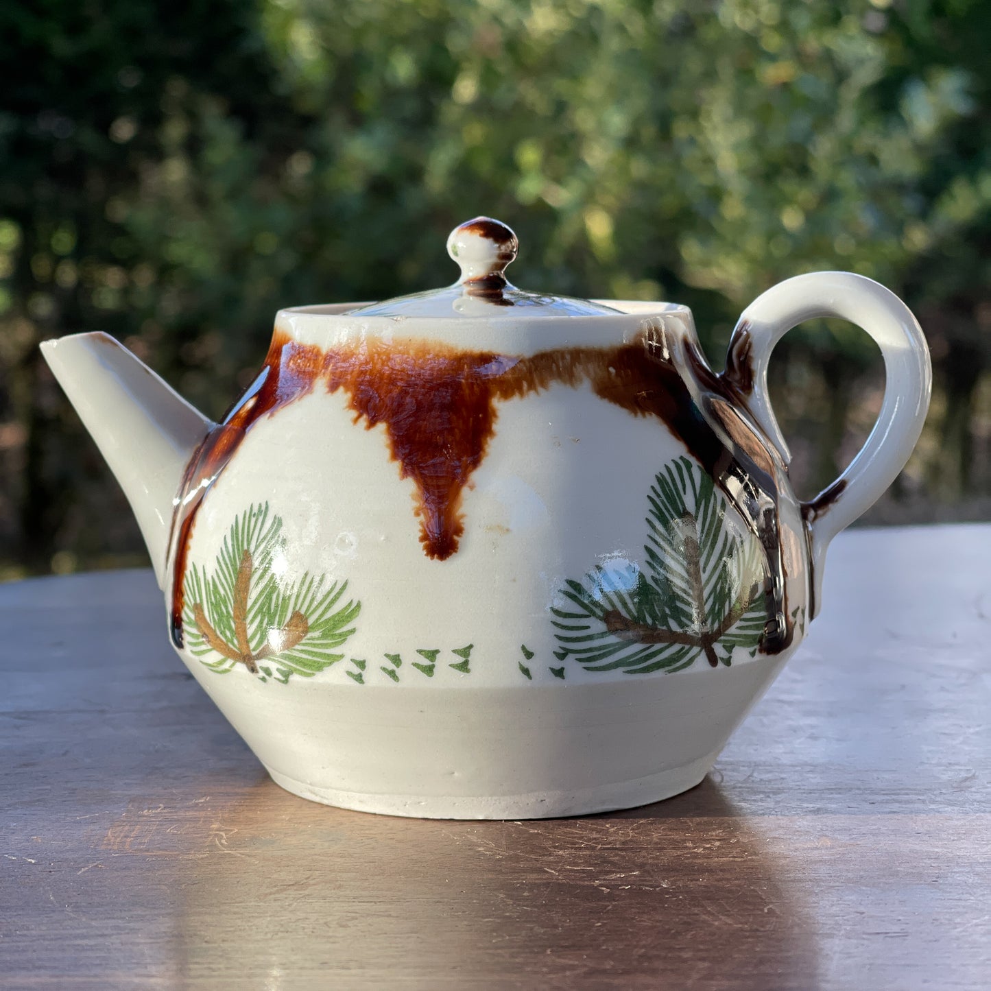 Vintage Japans Theepotje - Bamestra Curiosa