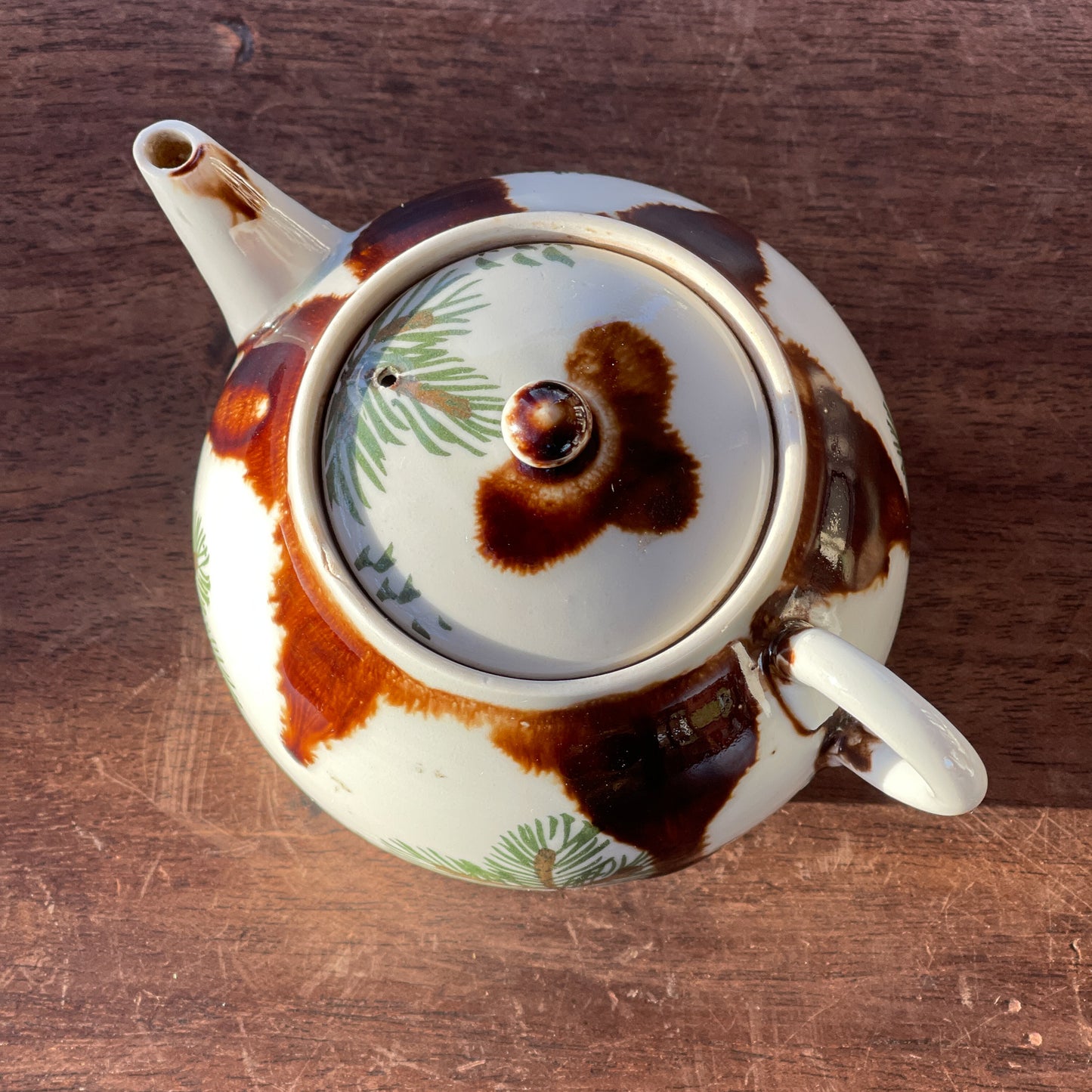 Vintage Japans Theepotje - Bamestra Curiosa