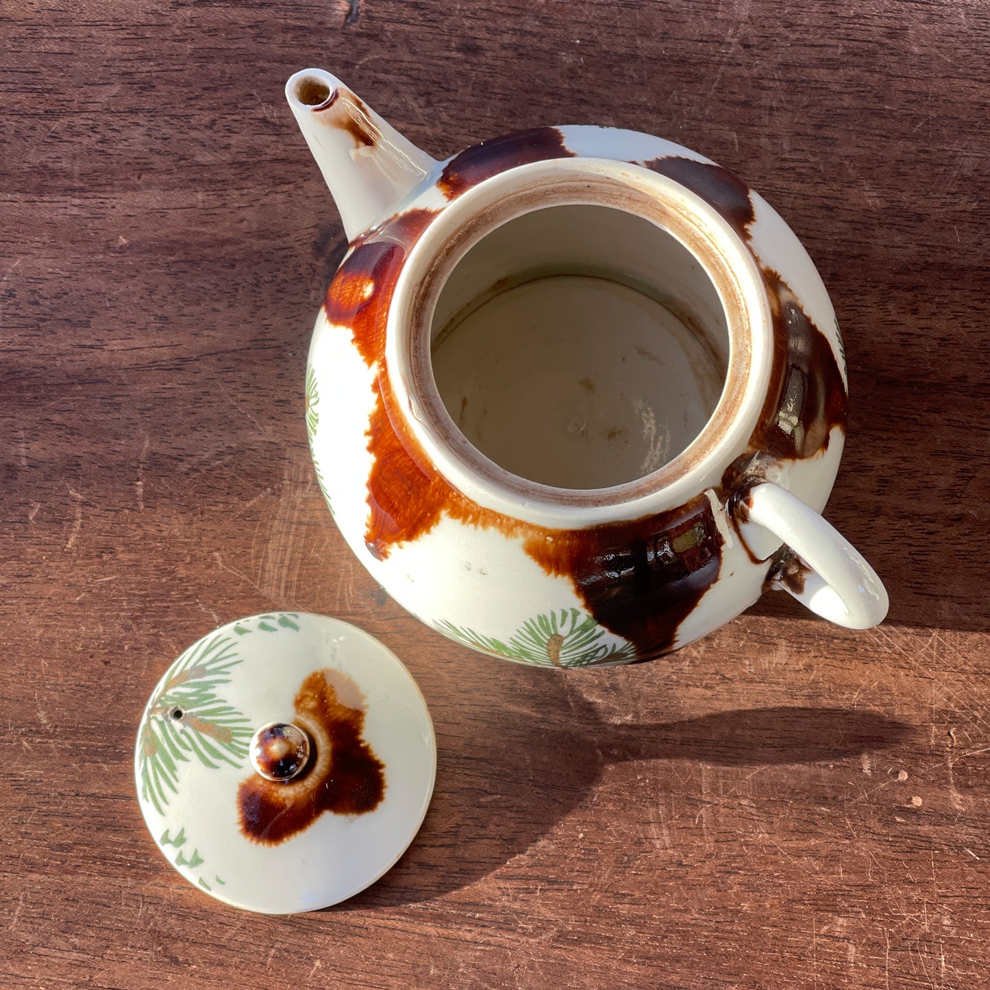 Vintage Japans Theepotje - Bamestra Curiosa