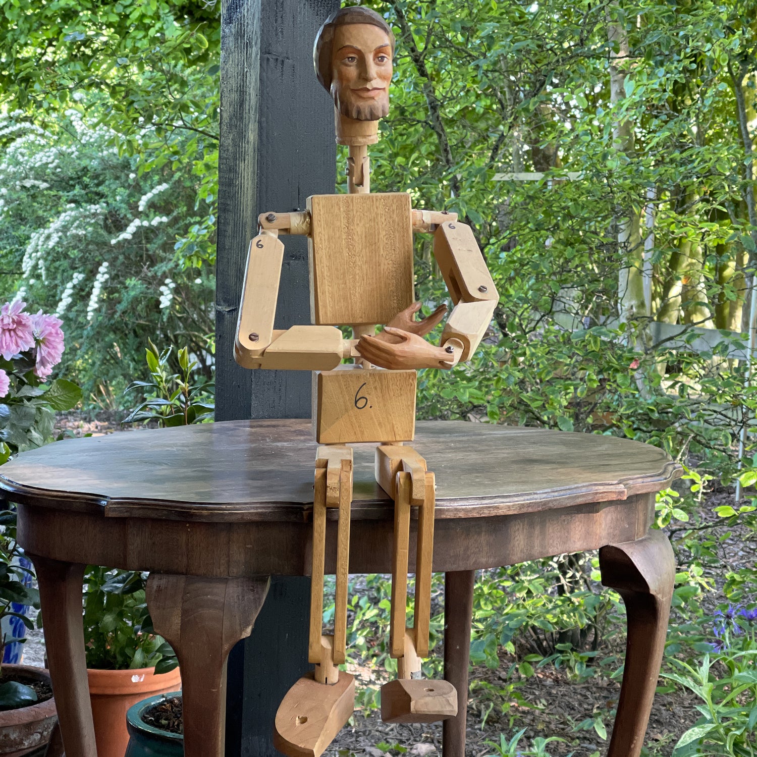 Houten Lendenpop 90 cm The Collectionist