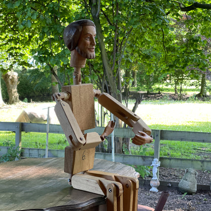 Houten Lendenpop 90 cm The Collectionist