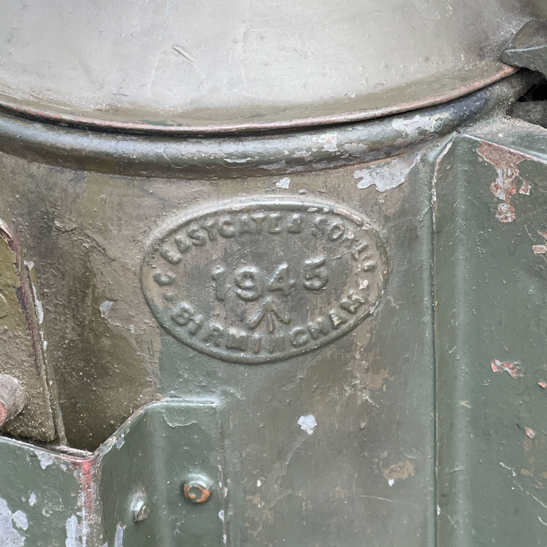 Britse Militaire Trein Seinlamp Eastgate & Son 1945 - Bamestra Curiosa