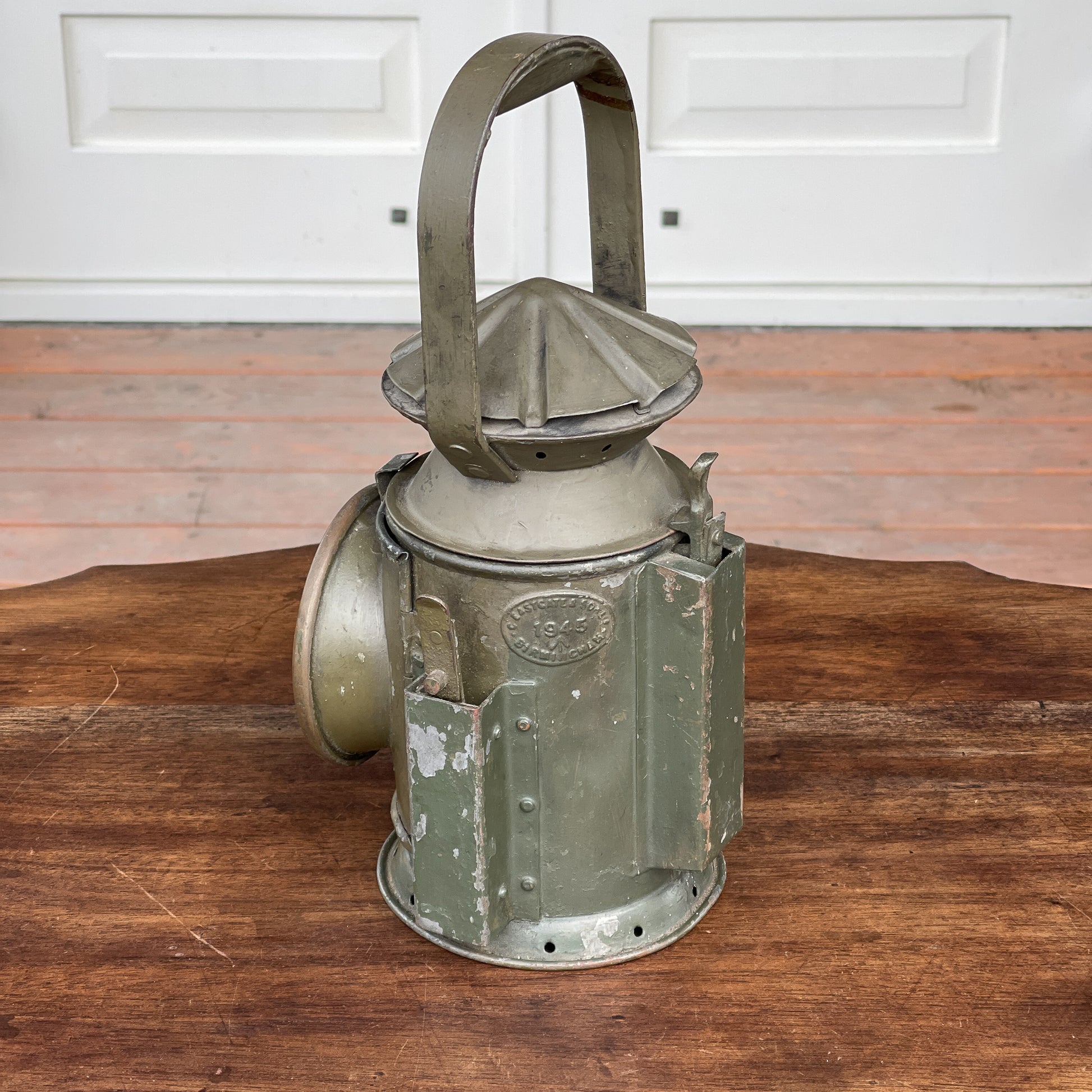 Britse Militaire Trein Seinlamp Eastgate & Son 1945 - Bamestra Curiosa