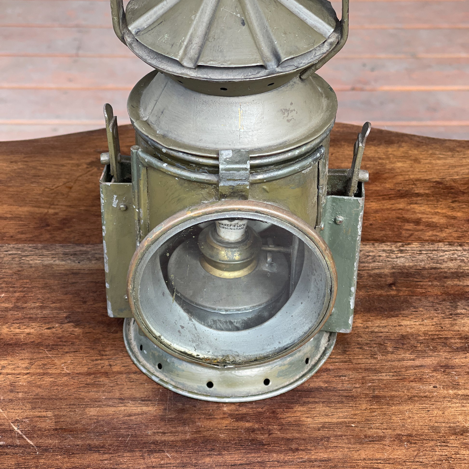 Britse Militaire Trein Seinlamp Eastgate & Son 1945 - Bamestra Curiosa