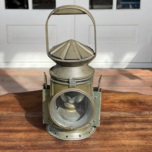 Britse Militaire Trein Seinlamp Eastgate & Son 1945 - Bamestra Curiosa