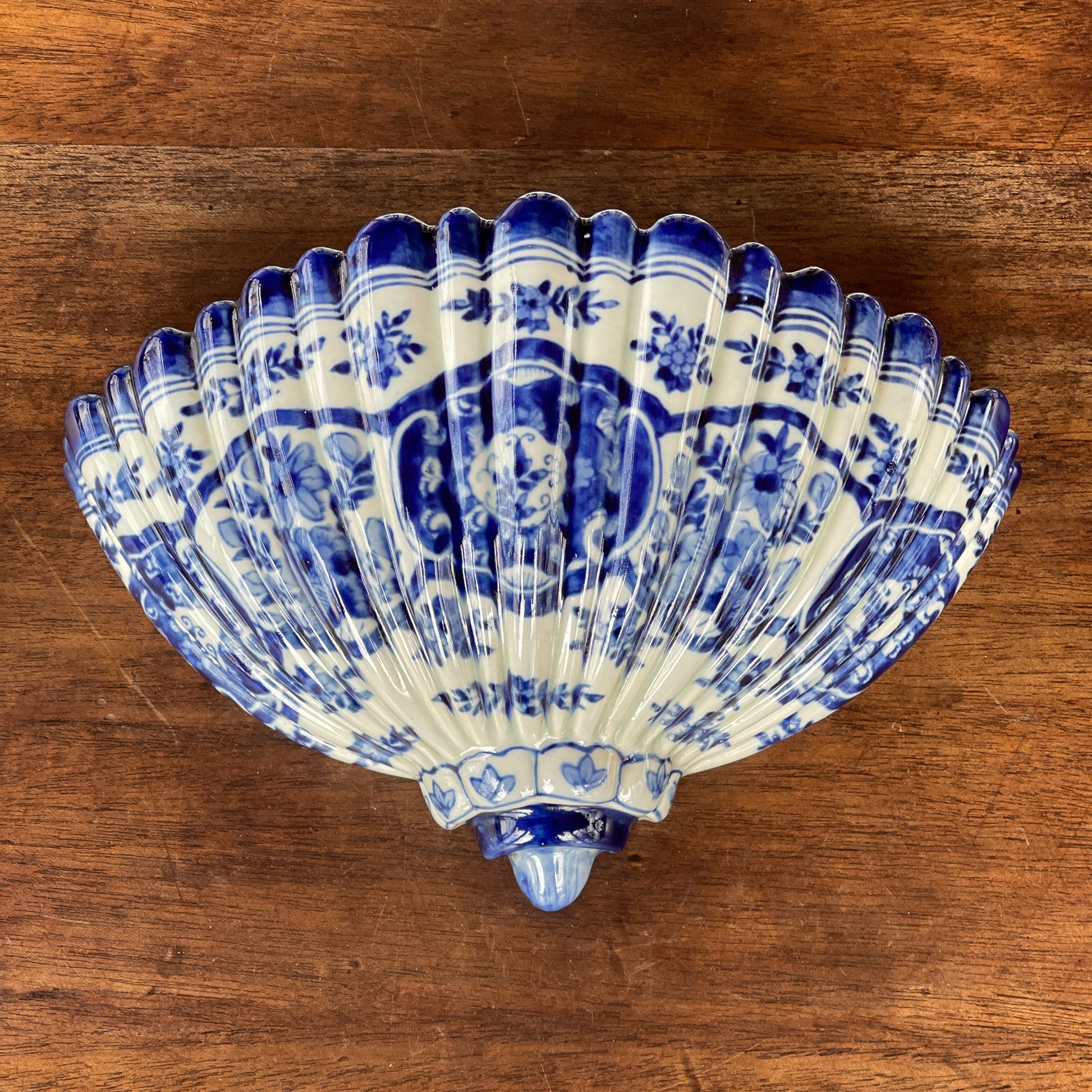 Delfts Blauwe Muurbloembak - Bamestra Curiosa