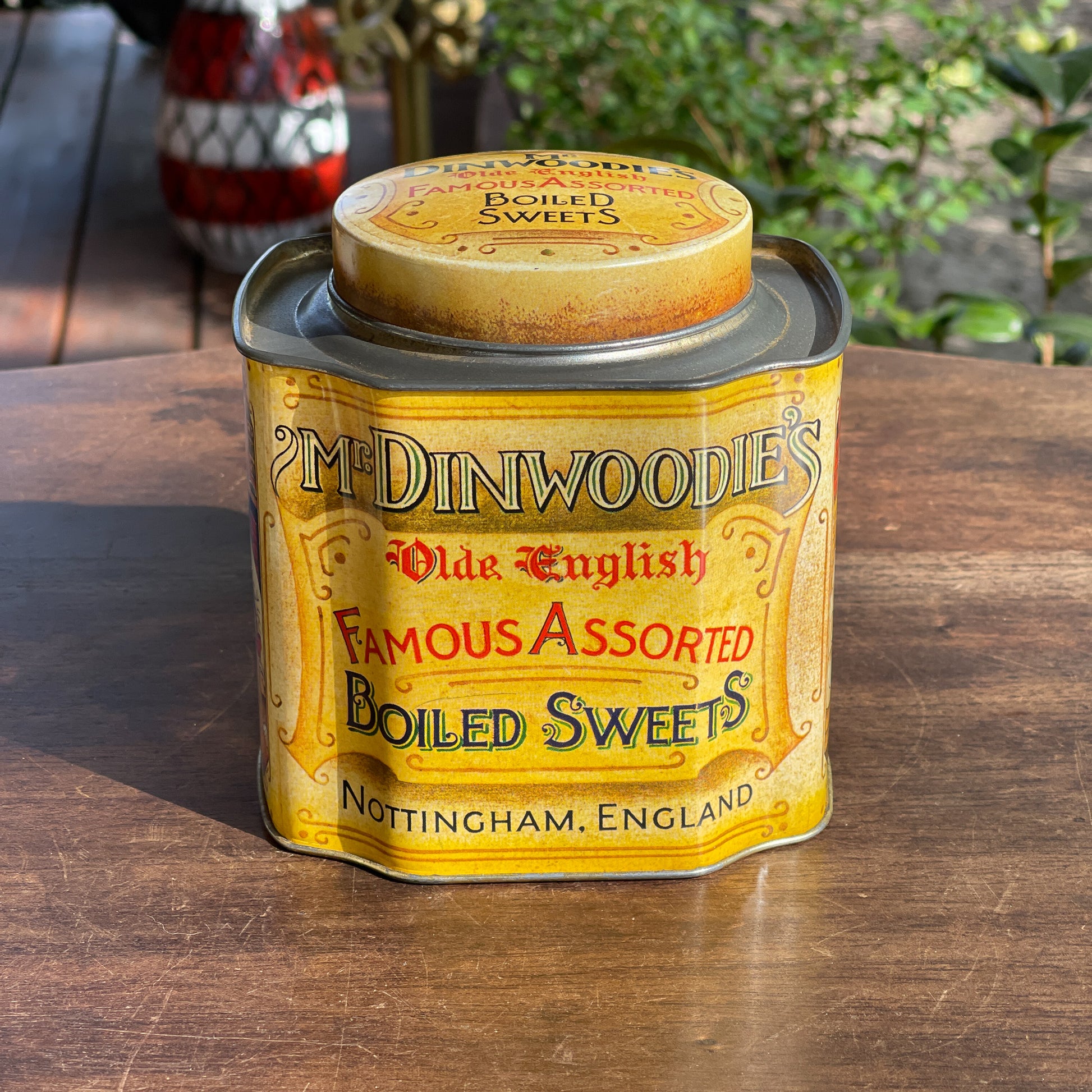 Mr. Dinwoodie's Old English Boiled Sweets Blik - Bamestra Curiosa