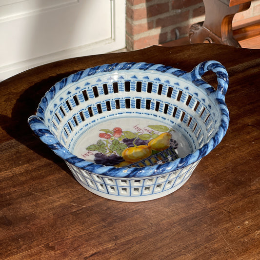 Tichelaar Makkum Fruitmand - Bamestra Curiosa