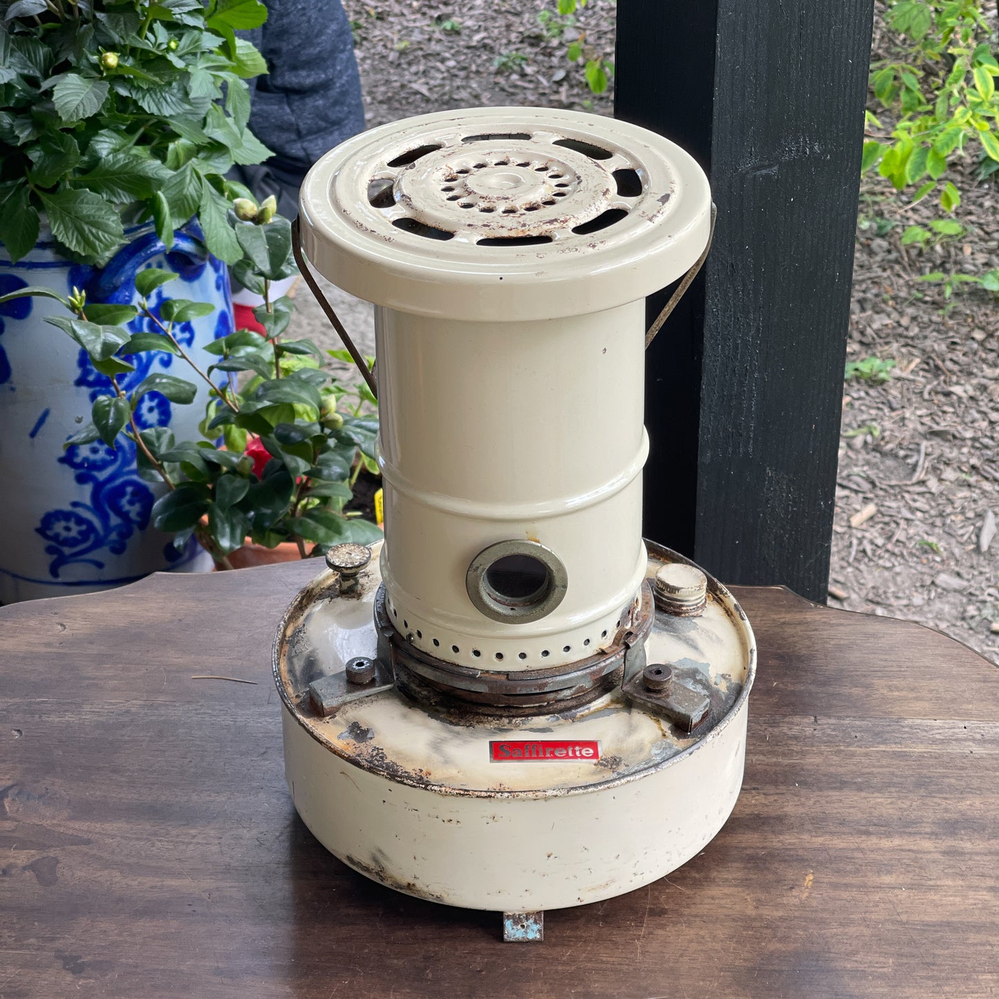 Saffirette Aladdin Emaille Petroleumkachel - Bamestra Curiosa