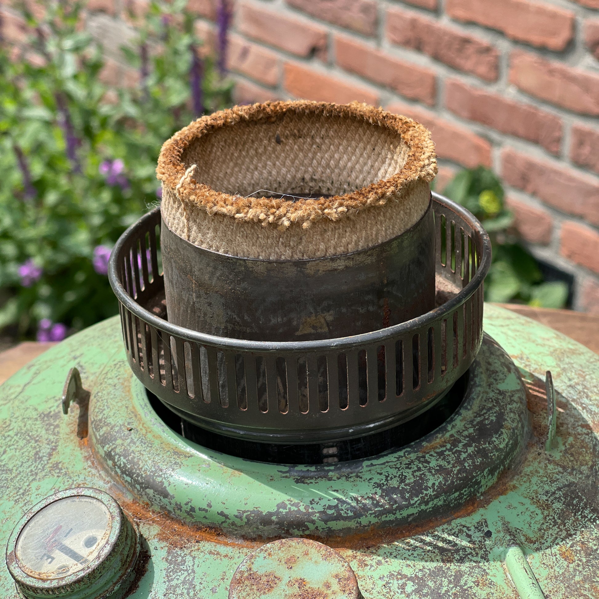 Valor Emaille Petroleumkachel Met Lont The Collectionist