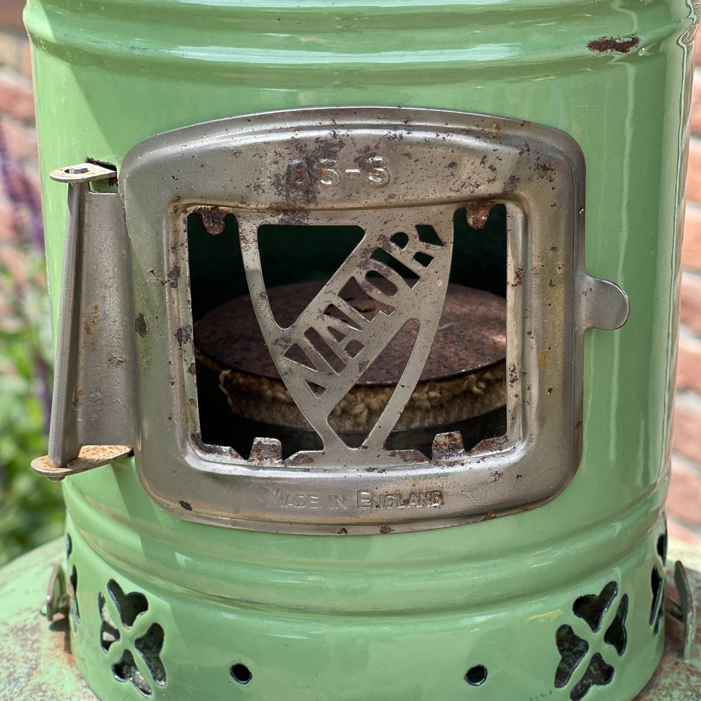 Valor Emaille Petroleumkachel Met Lont The Collectionist