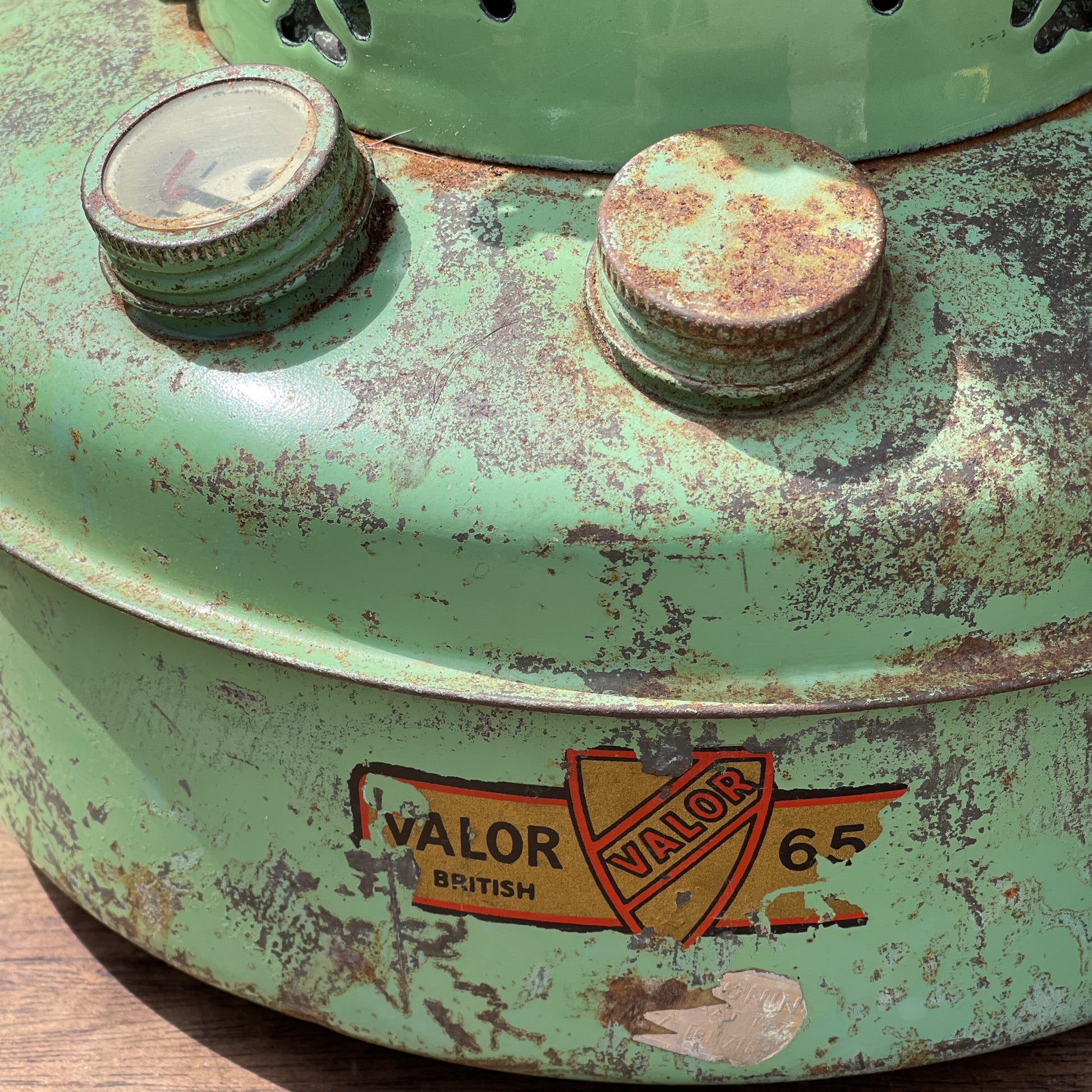 Valor Emaille Petroleumkachel Met Lont The Collectionist