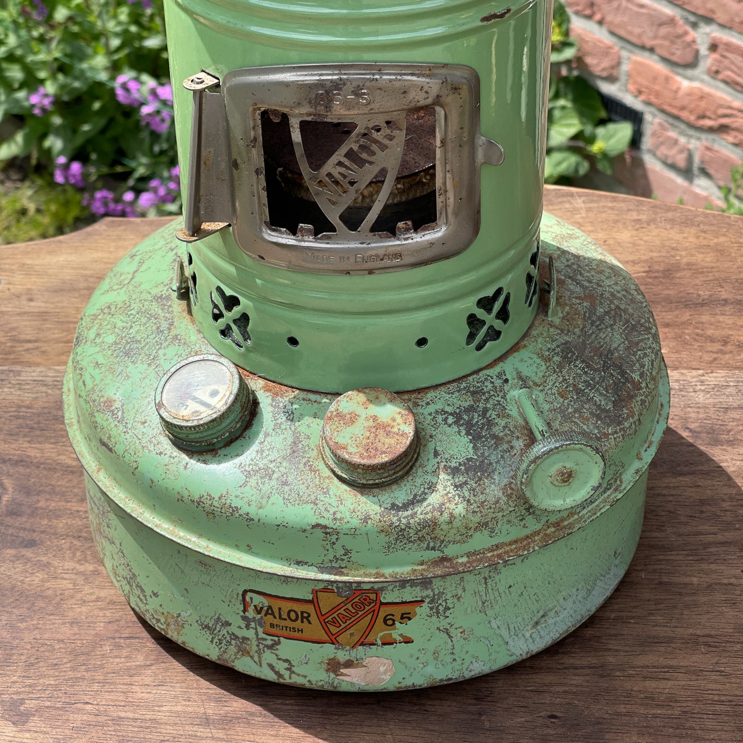 Valor Emaille Petroleumkachel Met Lont The Collectionist