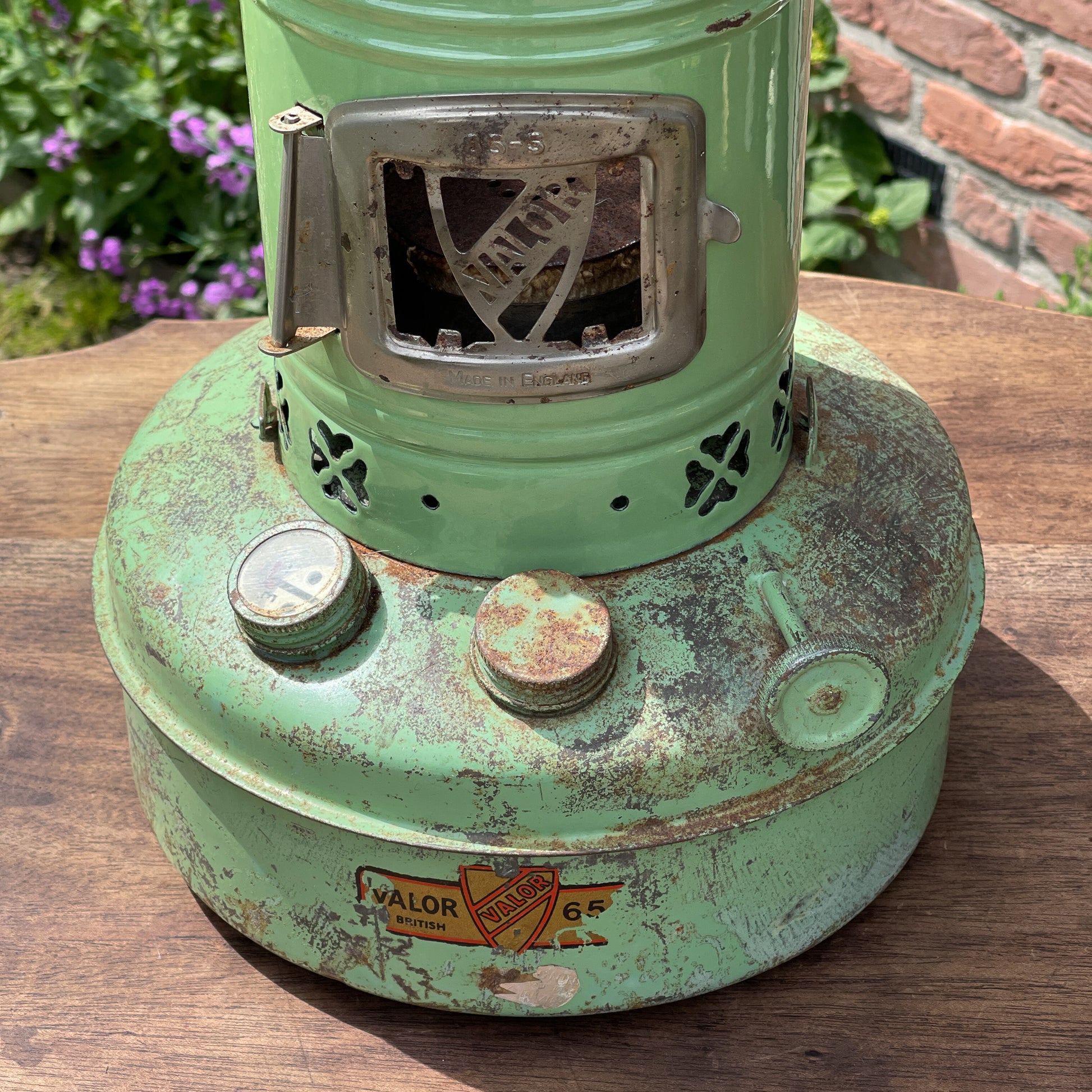 Valor Emaille Petroleumkachel Met Lont The Collectionist