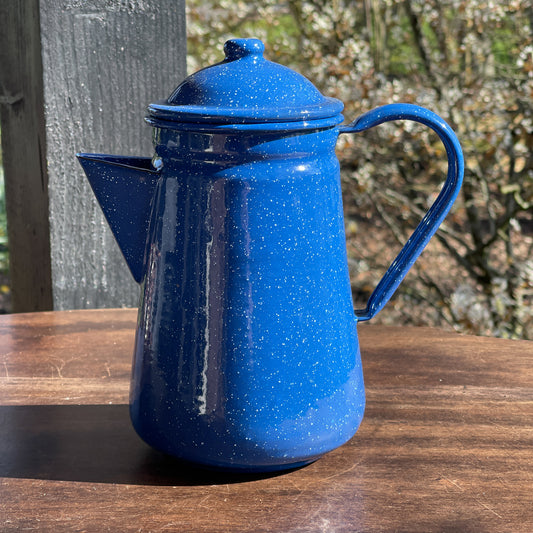 Emaille Theepot / Koffiepot - Bamestra Curiosa