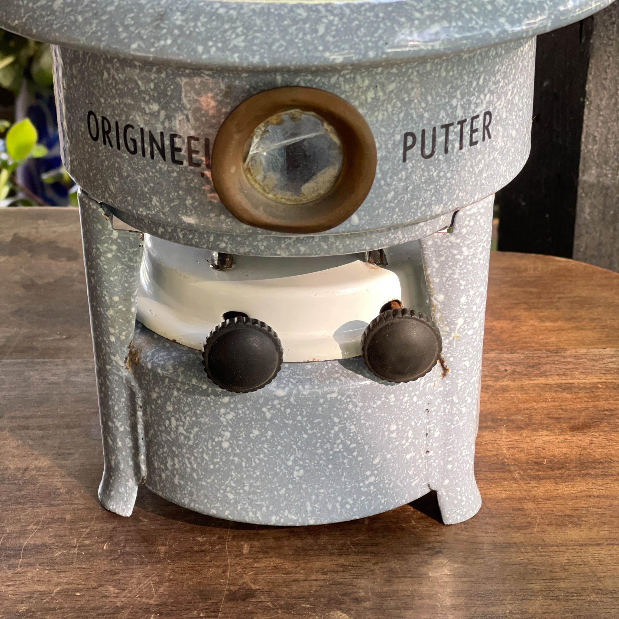 2 Pits Original Putter Petroleumstel The Collectionist