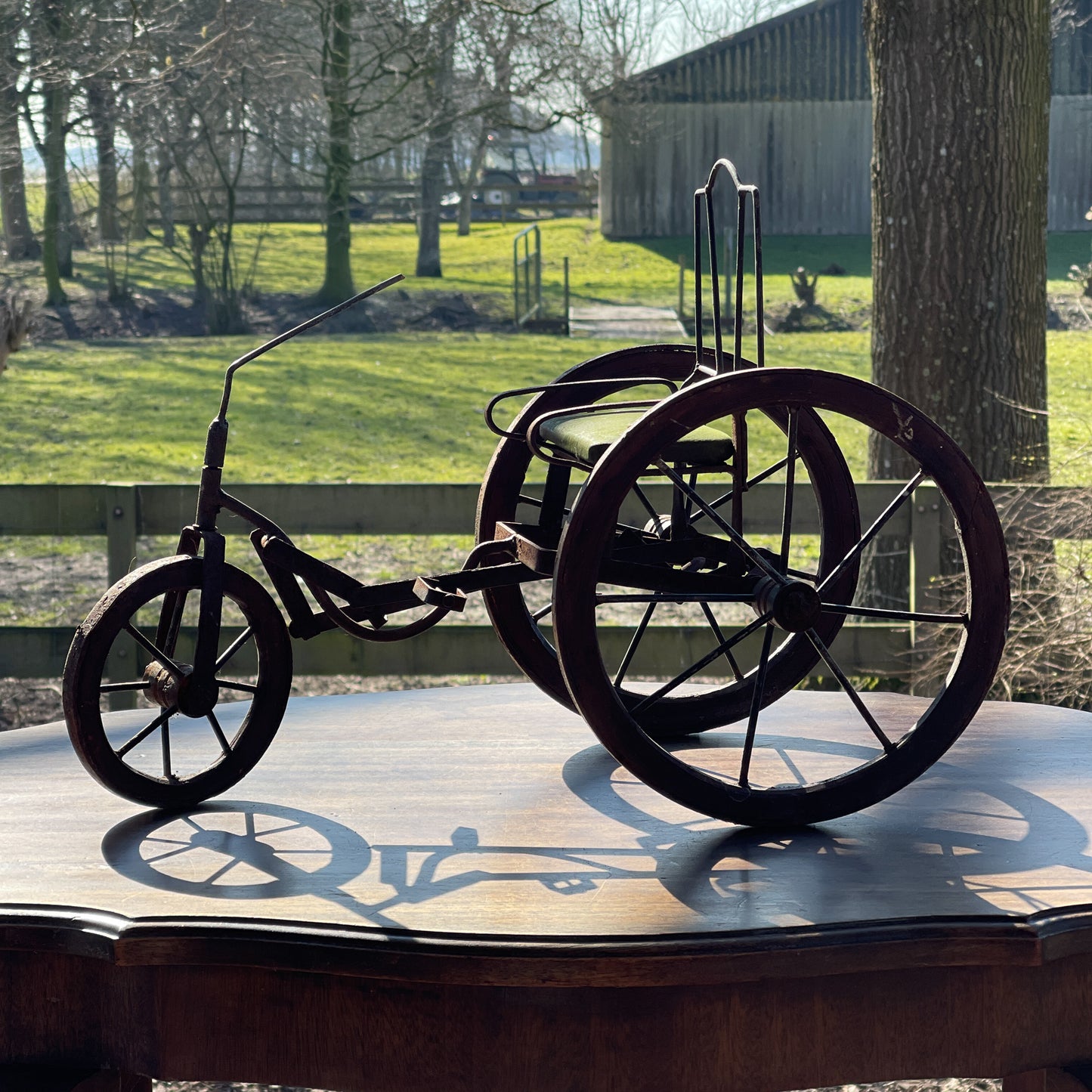 Antieke Driewieler Fiets - Bamestra Curiosa