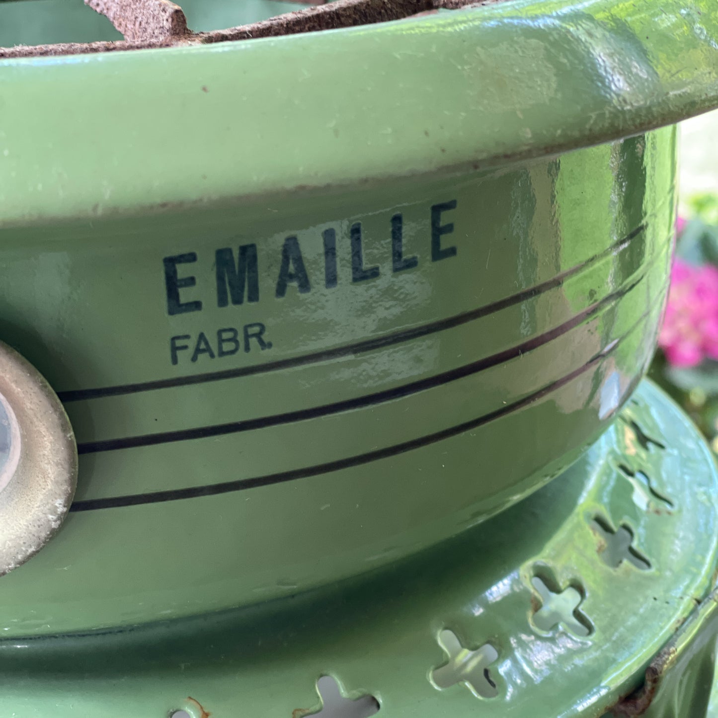 4 Pits Petroleumstel Kroon Nederlandse Emaille Fabriek The Collectionist