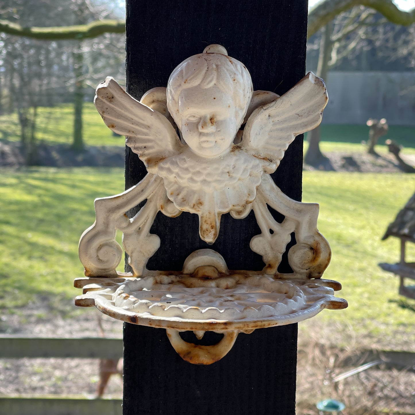 Wandconsole Engel Van Gietijzer - Bamestra Curiosa