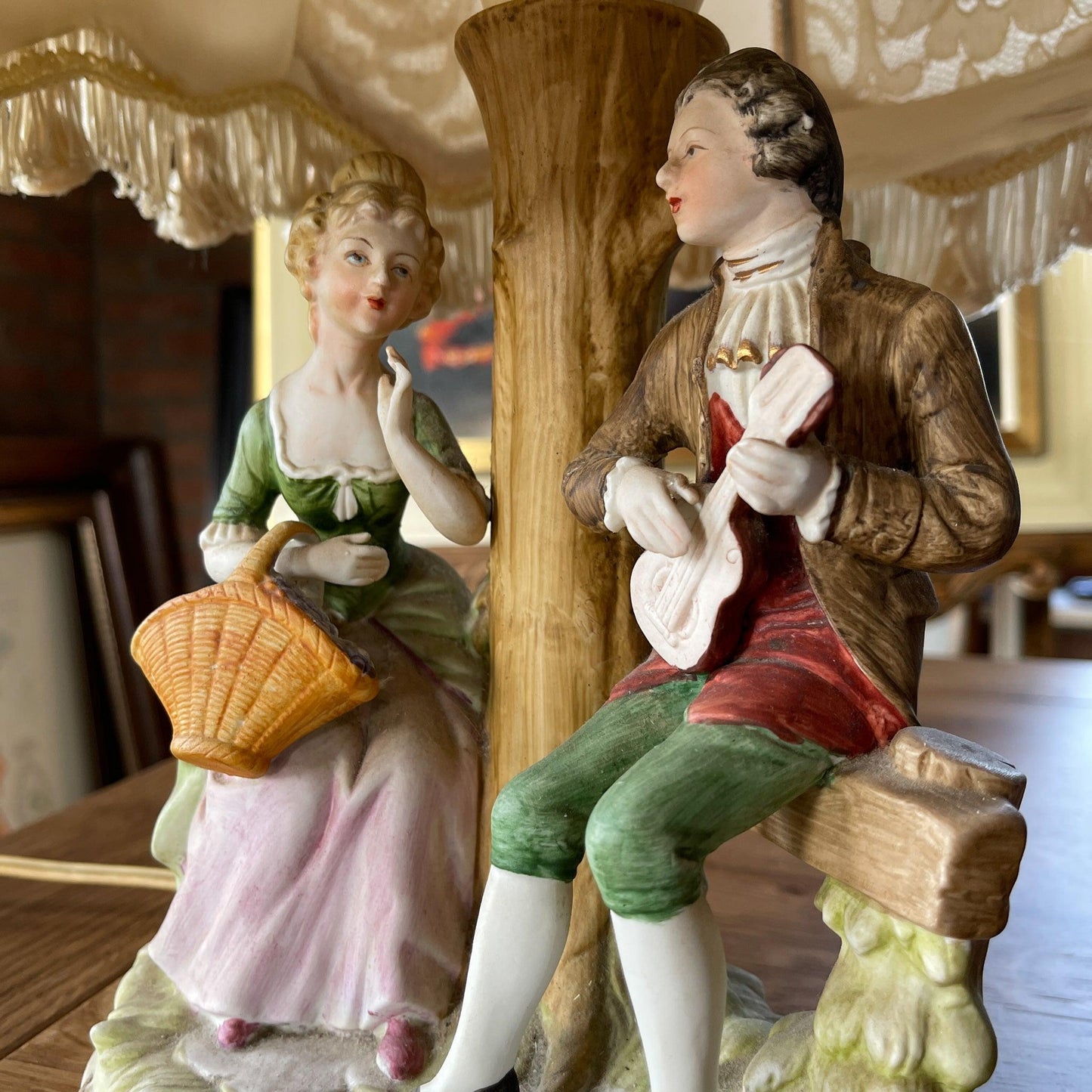 Barok Tafellamp - Bamestra Curiosa