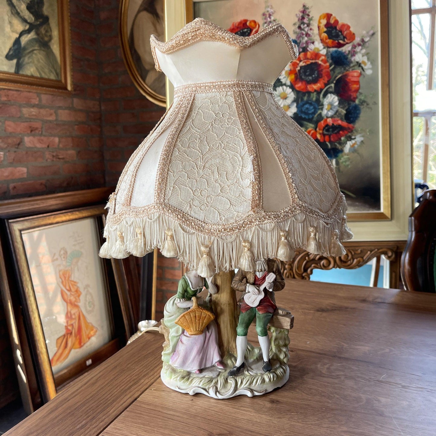 Barok Tafellamp - Bamestra Curiosa