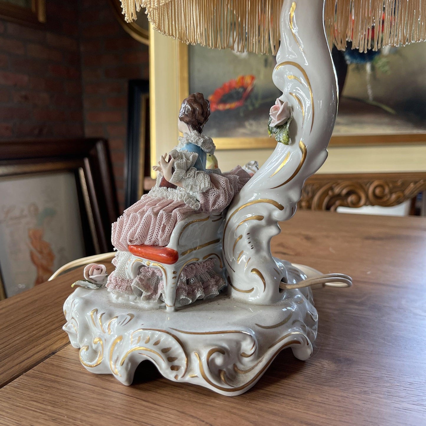 Barok tafellamp - Bamestra Curiosa