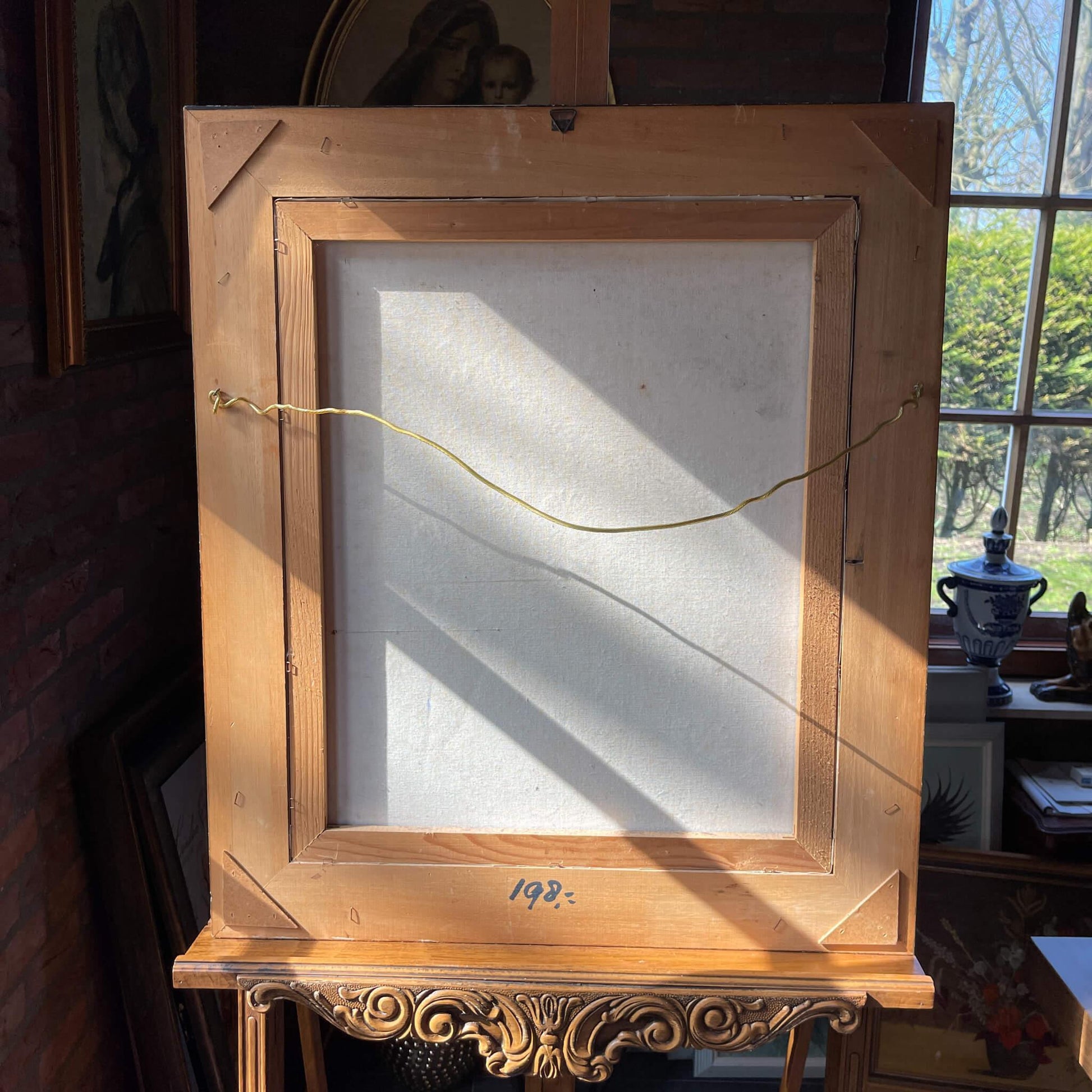 Bloemen olieverf schilderij - Bamestra Curiosa