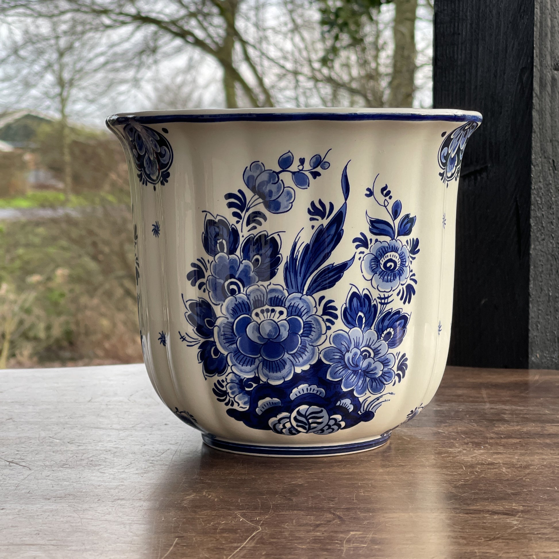 Bloempot Delfts Holland Handwerk - Bamestra Curiosa