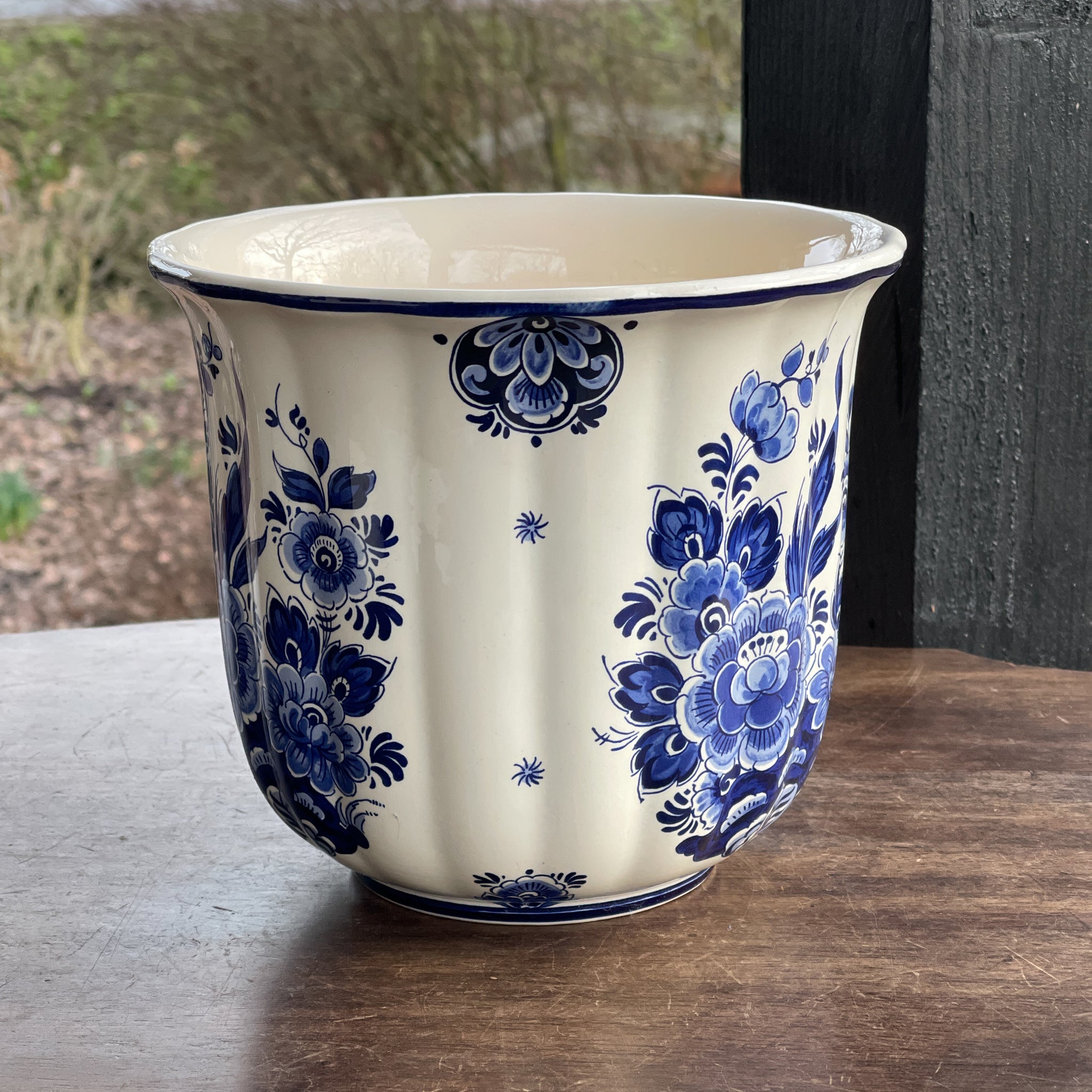 Bloempot Delfts Holland Handwerk - Bamestra Curiosa