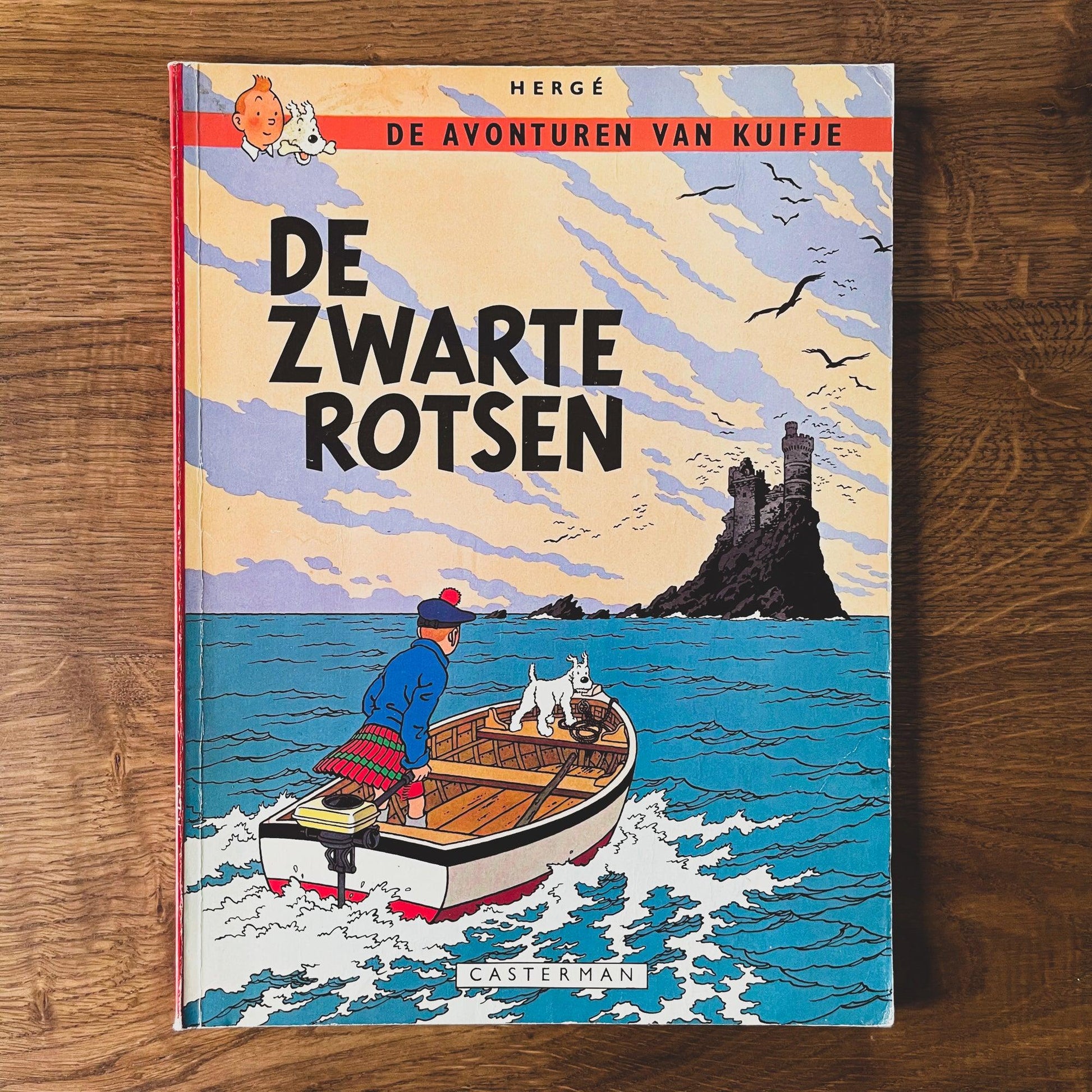 De Avonturen van Kuifje Nr 07: De zwarte rotsen - Bamestra Curiosa