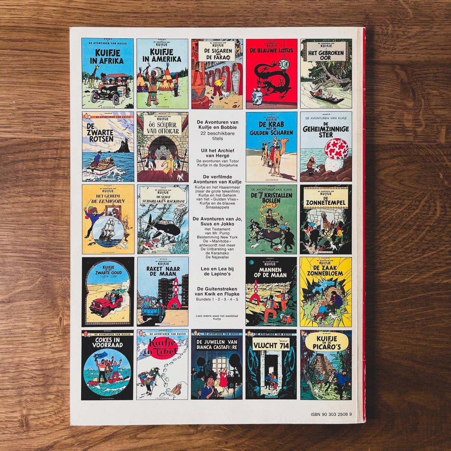 De Avonturen van Kuifje Nr 09: De krab met de gulden scharen - Bamestra Curiosa