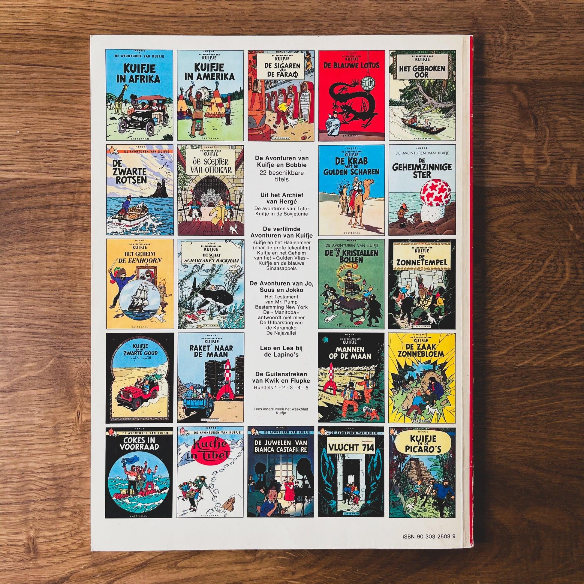 De Avonturen van Kuifje Nr 09: De krab met de gulden scharen - Bamestra Curiosa