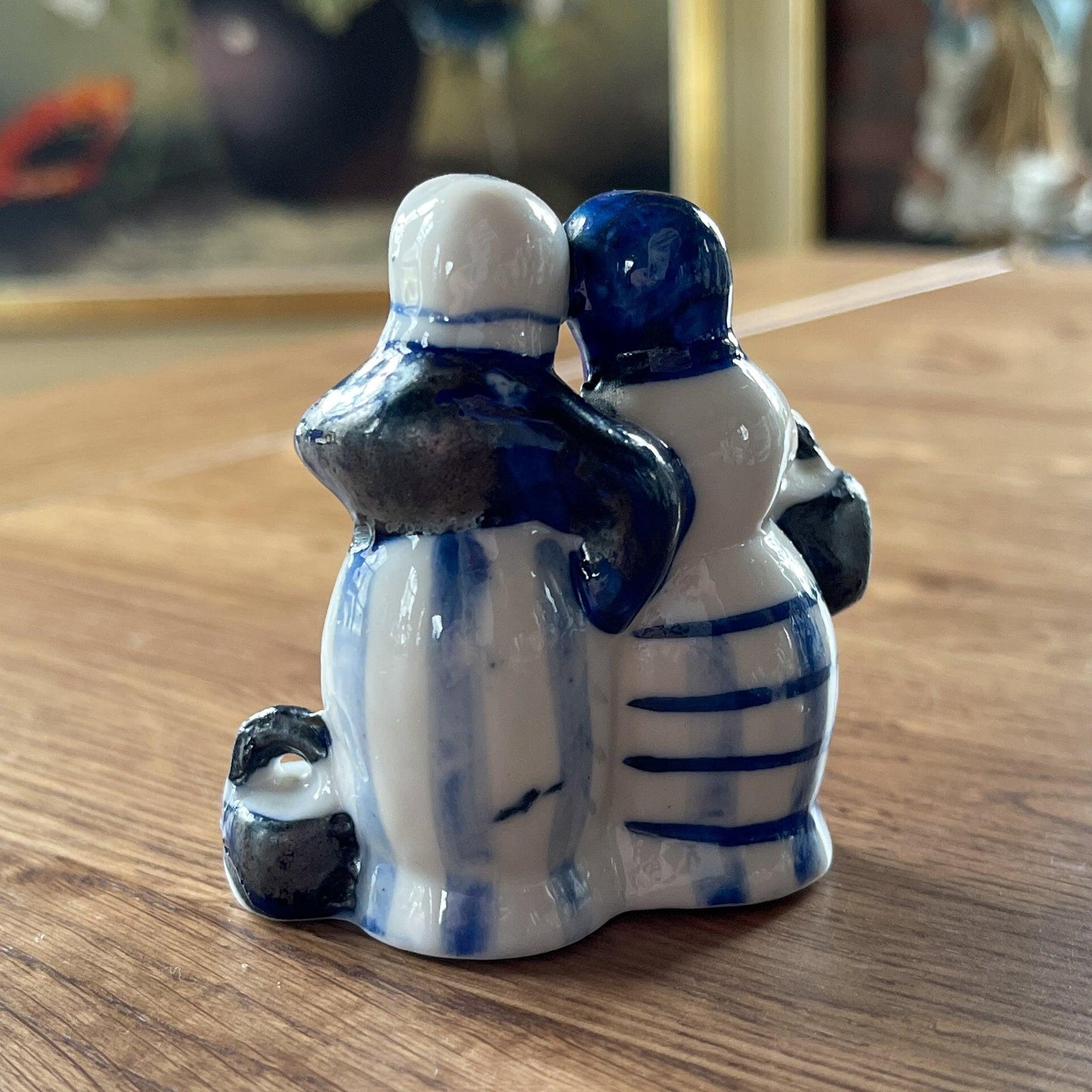 Delfts Blauw beeldje - Bamestra Curiosa