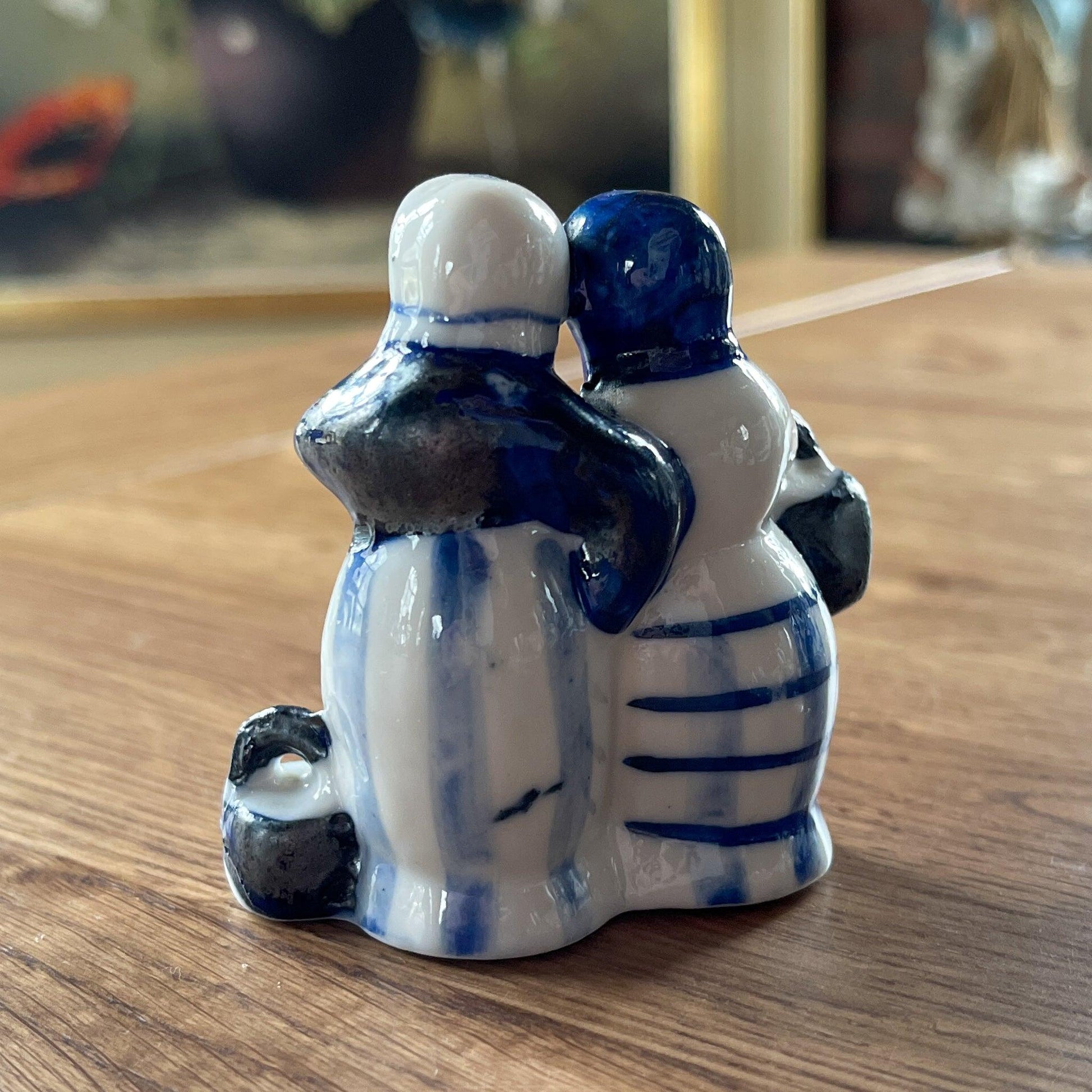 Delfts Blauw beeldje - Bamestra Curiosa