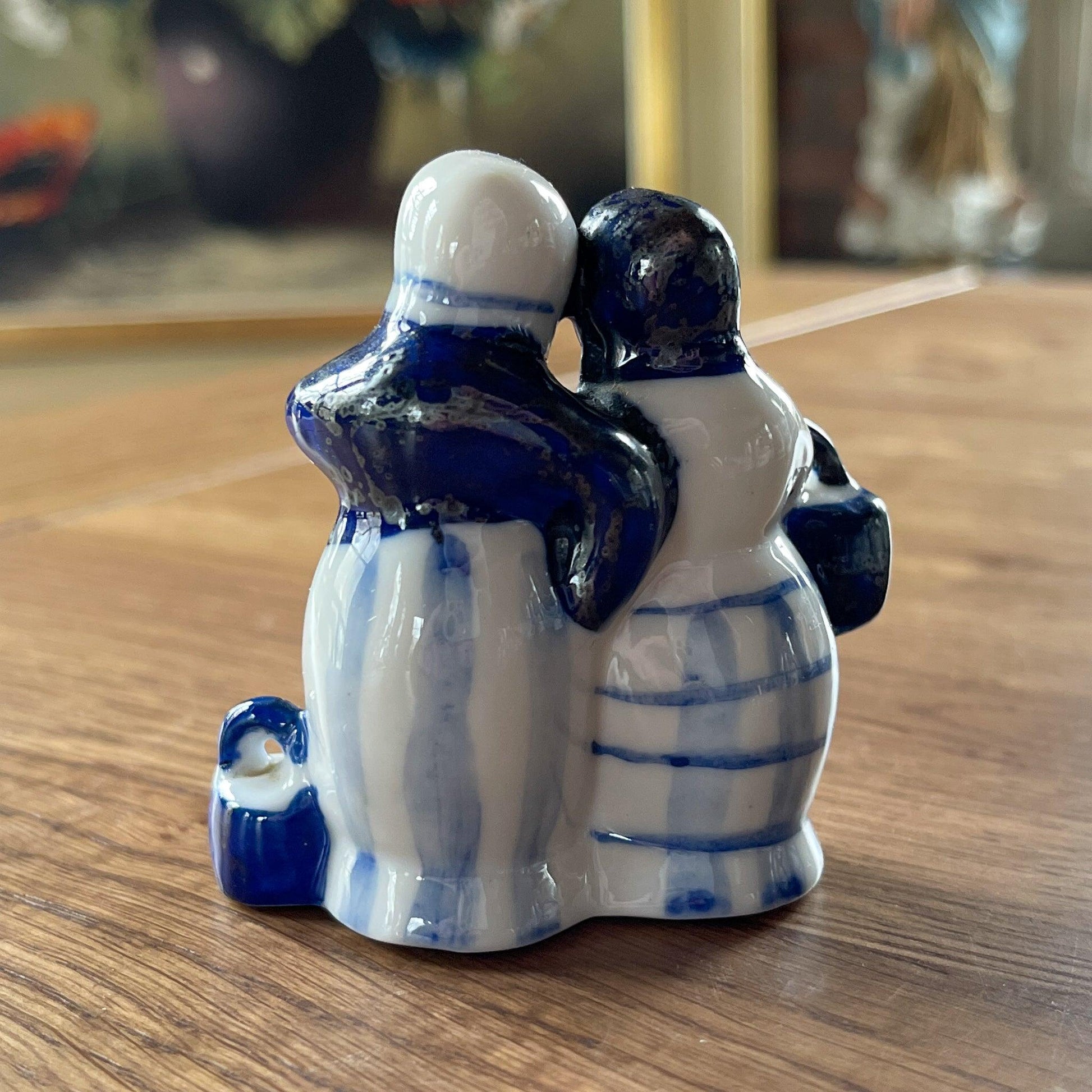 Delfts Blauw beeldje - Bamestra Curiosa