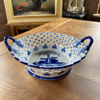 Delfts Blauw mandje - Bamestra Curiosa