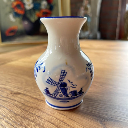 Delfts Blauw vaasje - Bamestra Curiosa
